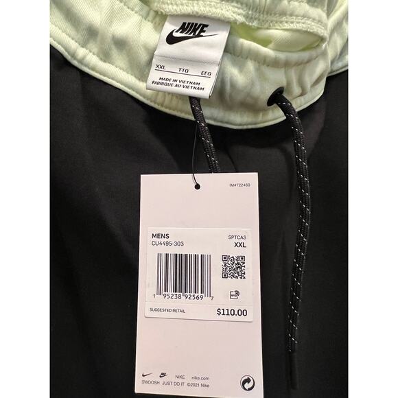 Brand New Nike Tech Pants- Lime Green and Black- Men’s XXL - Picture 8 of 10